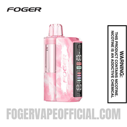Strawberry Slush Foger Switch Pro Vape Kit 30K puffs device