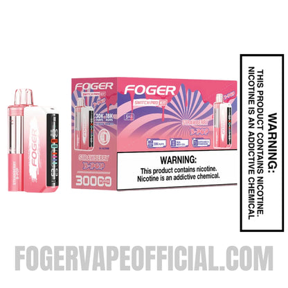 Strawberry B-POP Foger Switch Pro Vape Kit 30K Puffs