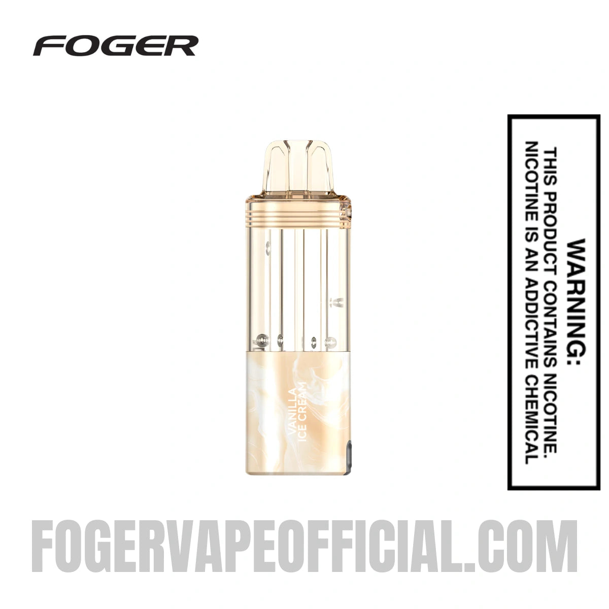 Vanilla Ice Cream Foger Switch Pro 30K Disposable Vape Pod