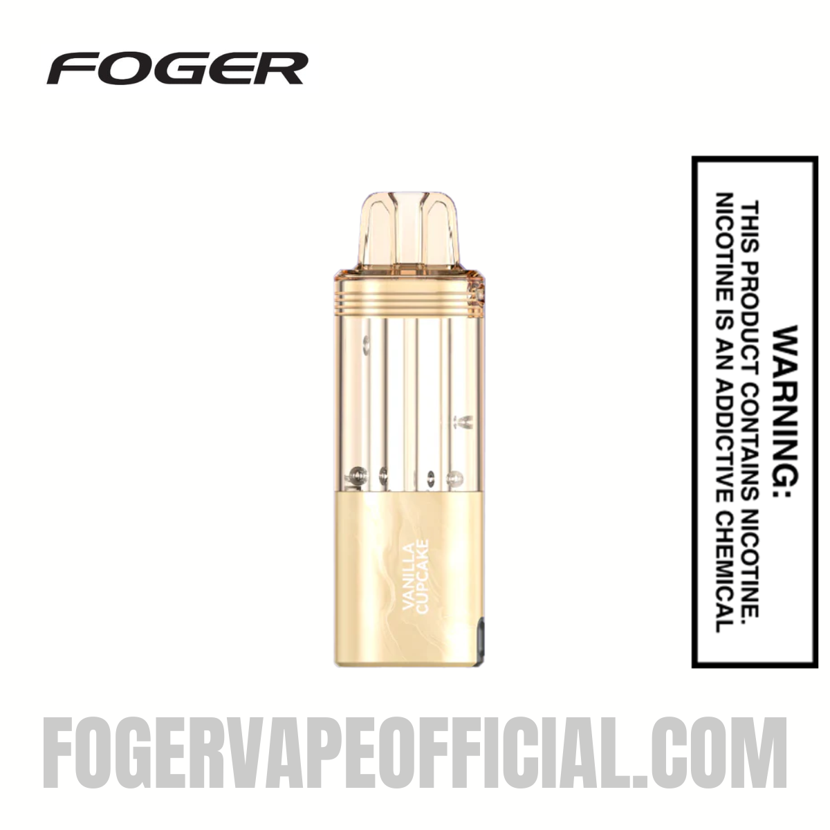 Vanilla Cupcake Foger Switch Pro 30K Disposable Pod