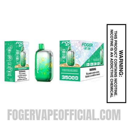 Wintergreen Foger Bit 35K Disposable Vape