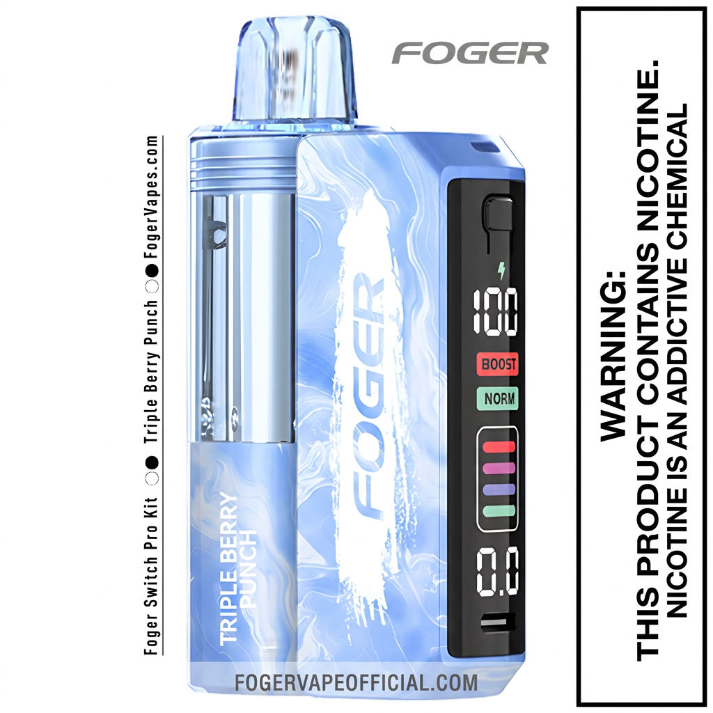 Triple Berry Punch Foger Switch Pro 30K Disposable Vape Kit